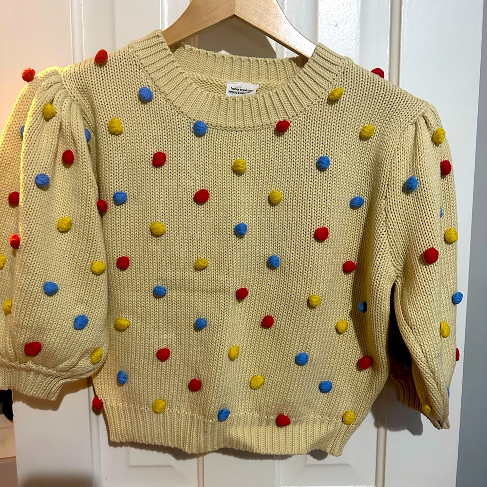 Fashion Brand Company Clown Knit Top